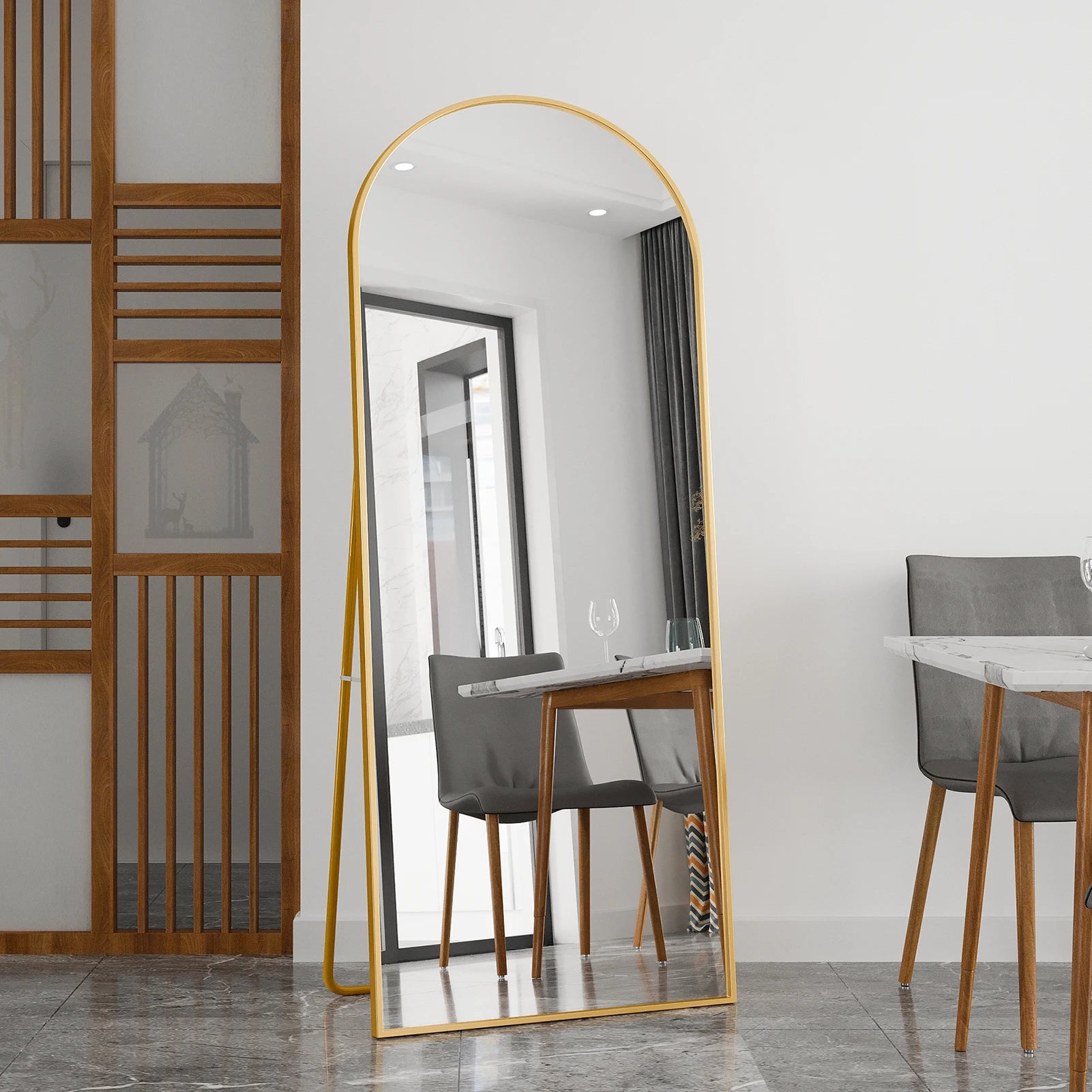 Elysian Arched Full-Length Mirror