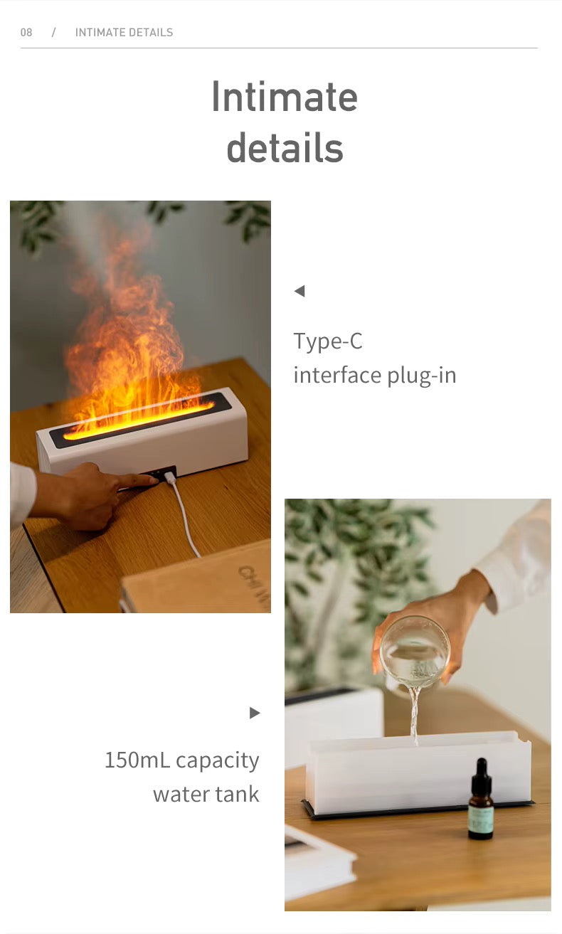 Flame Humidifier & Diffuser AWOLUS