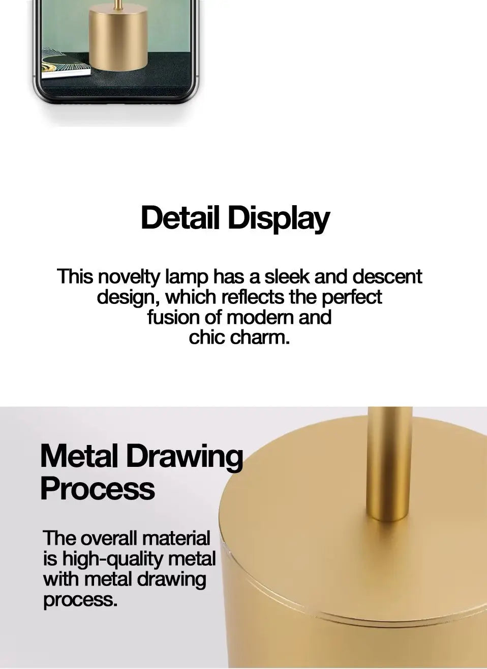 Touch Table Lamp - AWOLUS