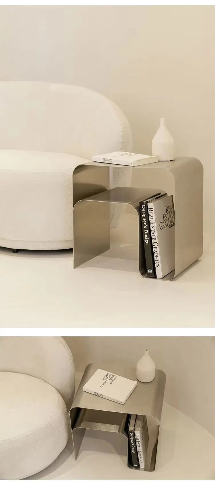 Vintage Steel Table - AWOLUS