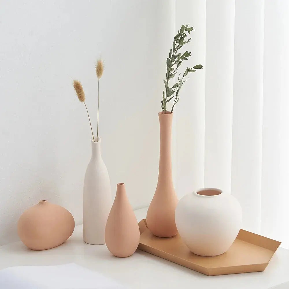 Flower Ceramic Vase - AWOLUS