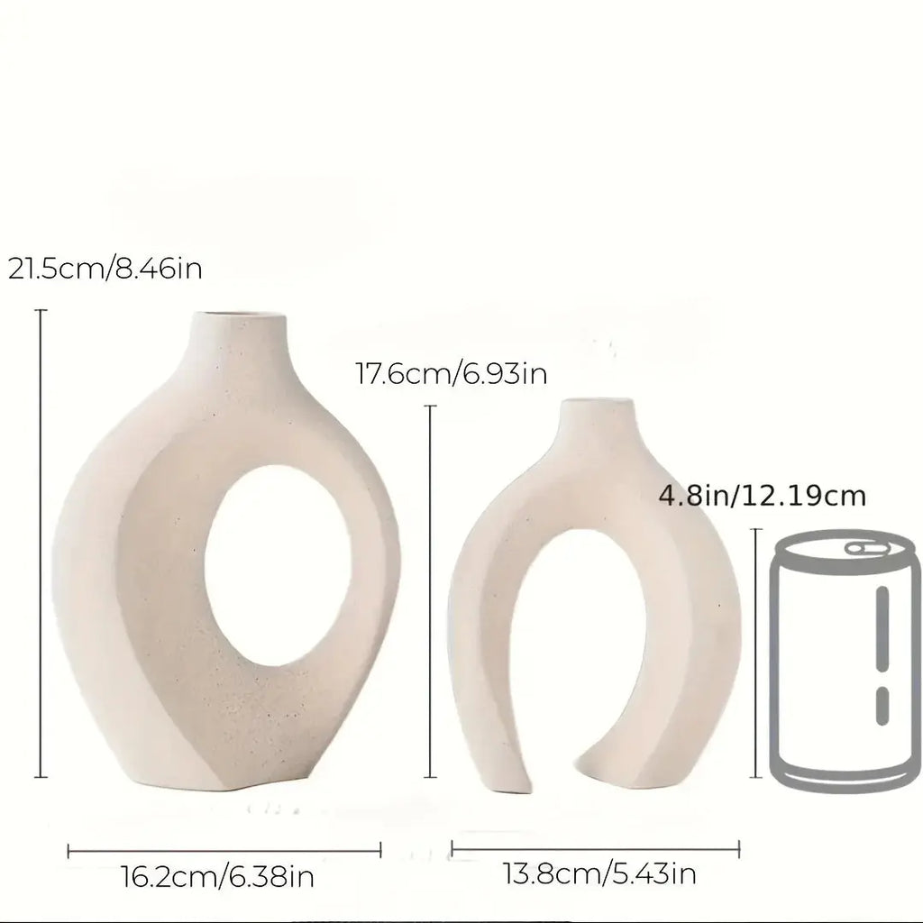 NordicGlow Ceramic Vase - AWOLUS
