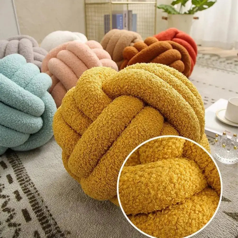 Knotted Ball Pillow - AWOLUS