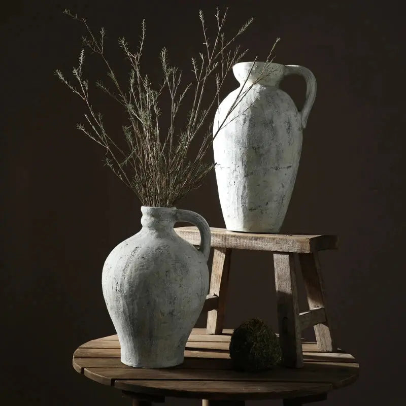 Stoneware Ceramic Vase - AWOLUS