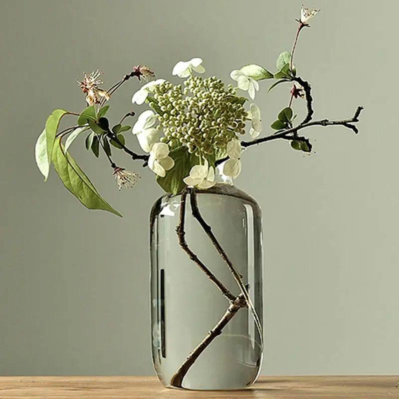 Crystal Glass Japanese Vase - AWOLUS