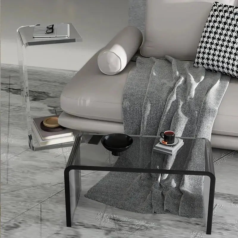 Acrylic Side Table - AWOLUS