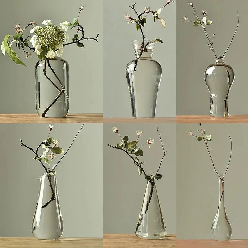 Crystal Glass Japanese Vase - AWOLUS