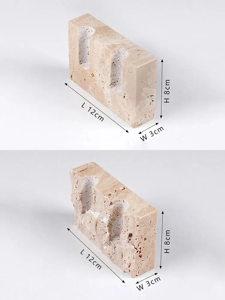 Marble Candlestick Holder - AWOLUS