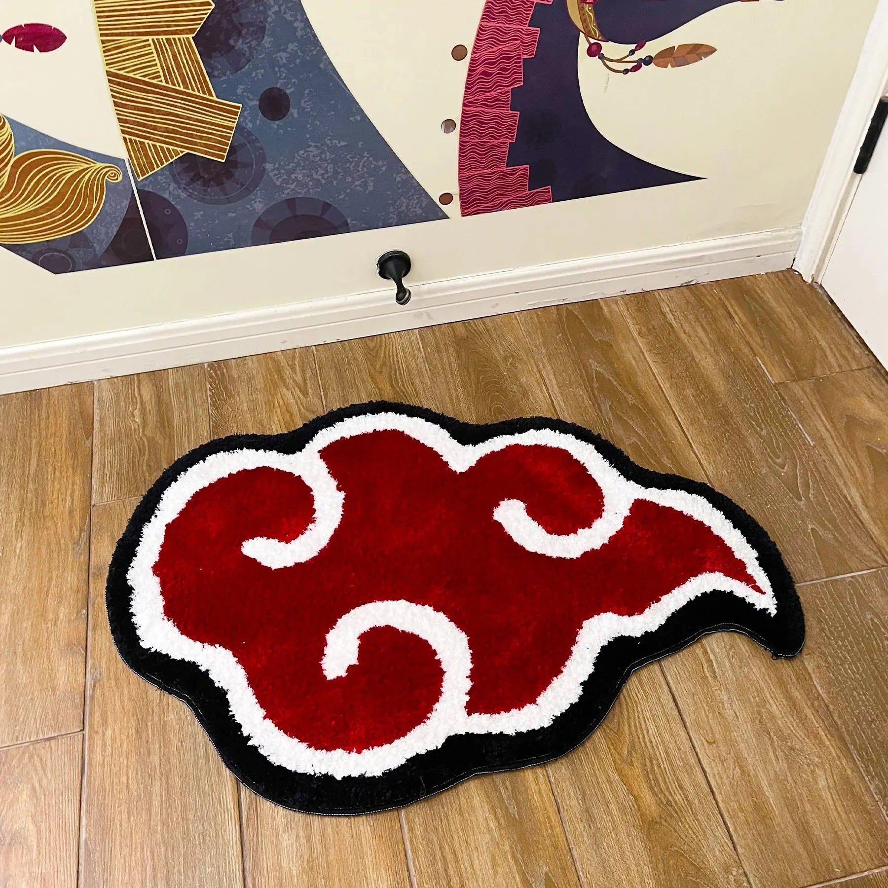 Red Cloud Tufted Rug - AWOLUS