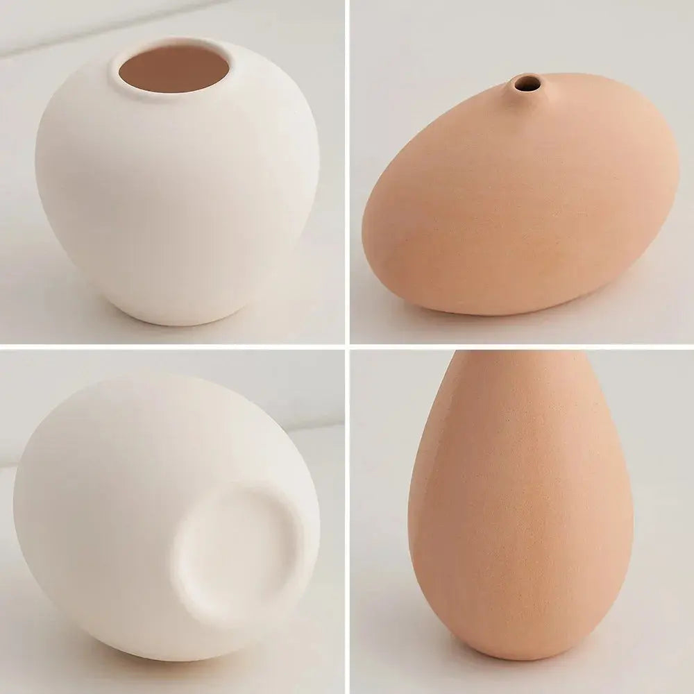 Flower Ceramic Vase - AWOLUS