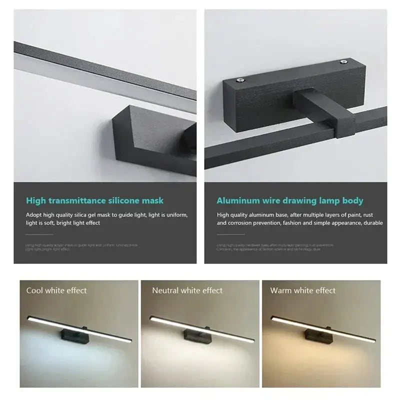 IlluminateBath LED Wall Light - AWOLUS