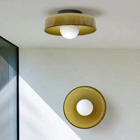 Vintage Glass Ceiling Light - AWOLUS