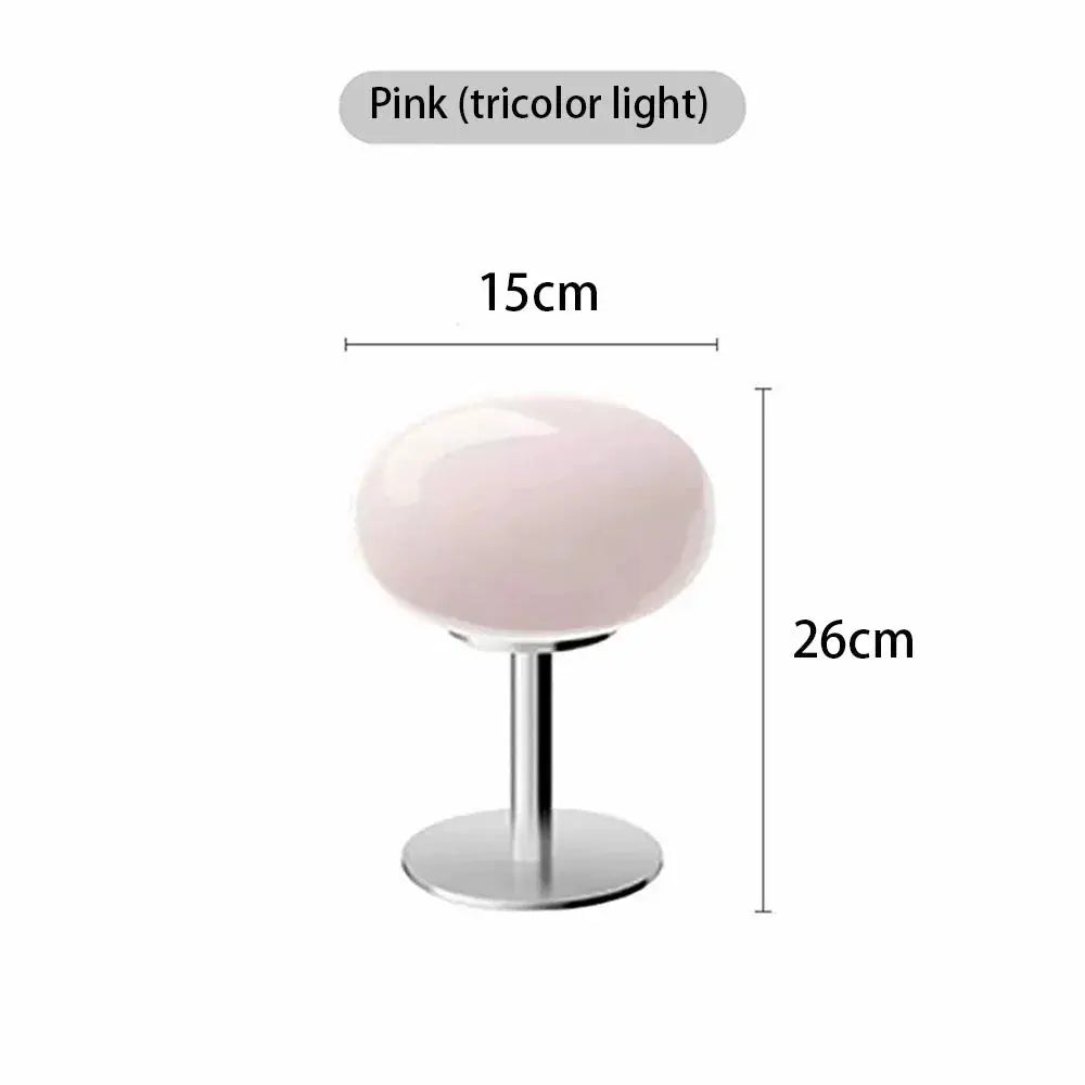 Medieval Cream Glass Lamp - AWOLUS
