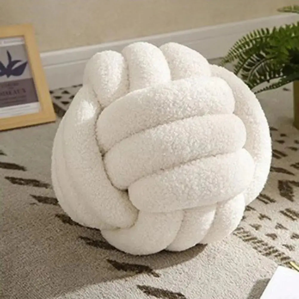 Knotted Ball Pillow - AWOLUS