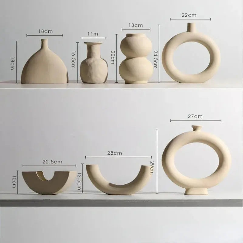 MinimalNord Ceramic Vase - AWOLUS