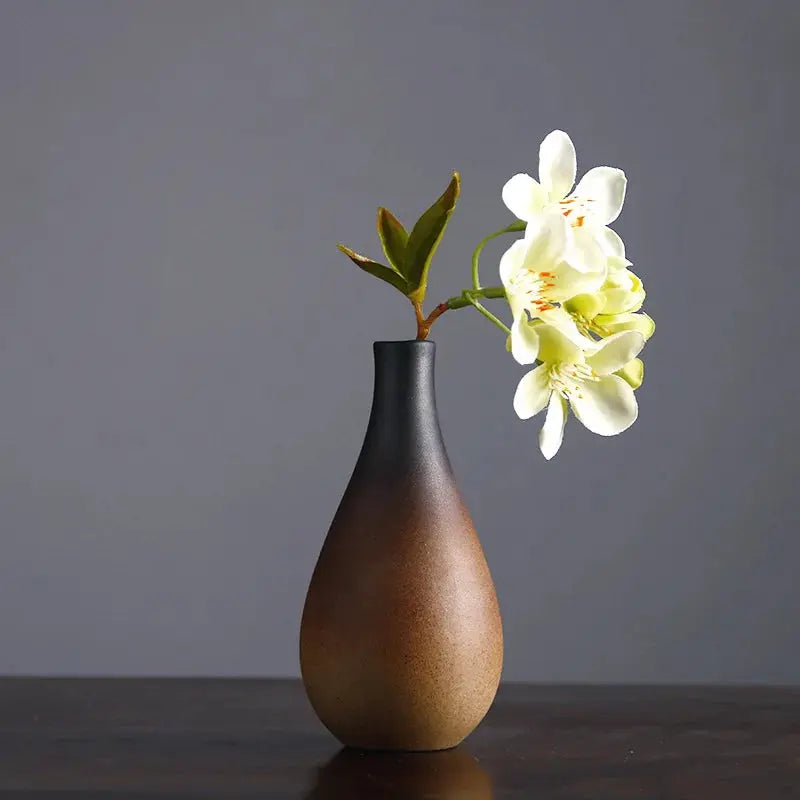 Retro Zen Ceramic Vase - AWOLUS