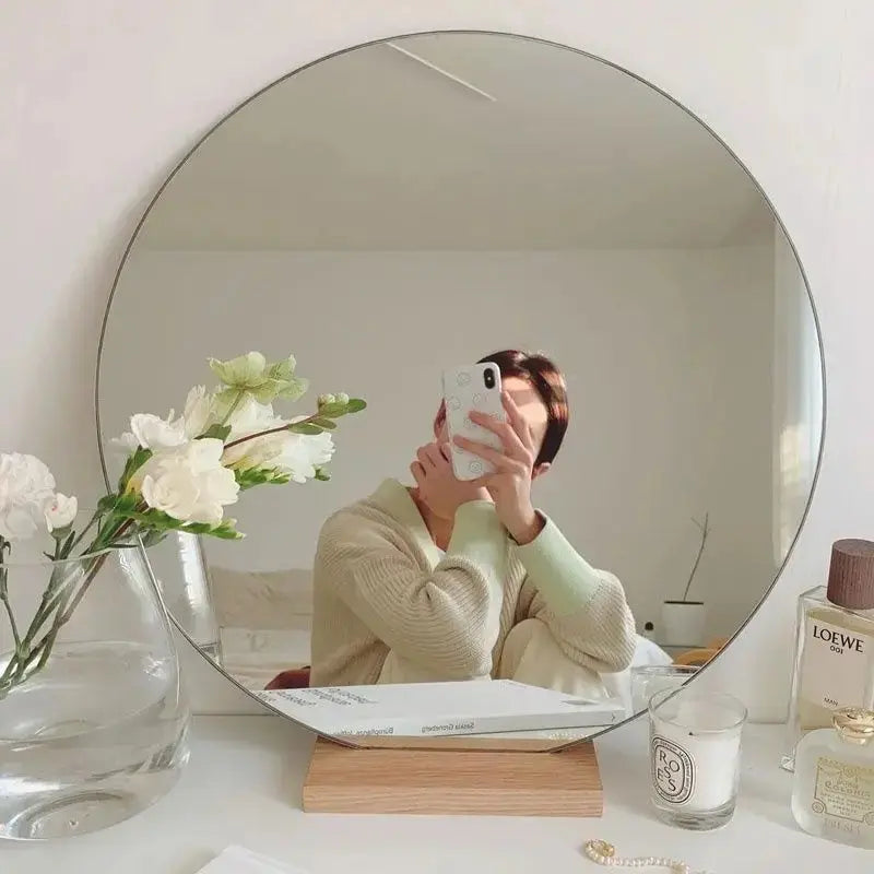 Round Glow Mirror - AWOLUS