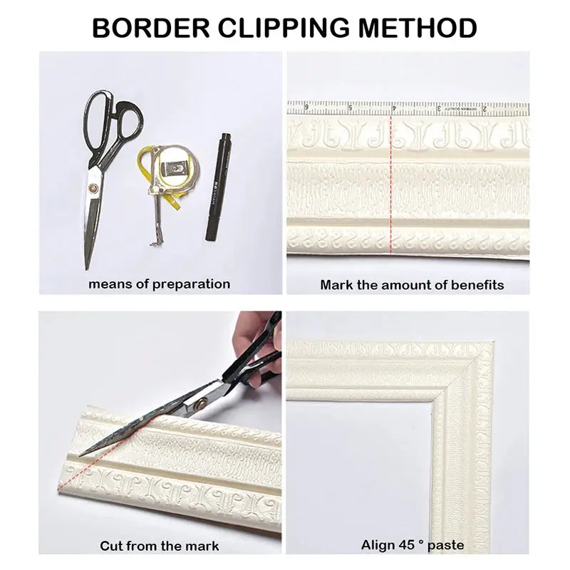 Wall Trim Skirting Border - AWOLUS