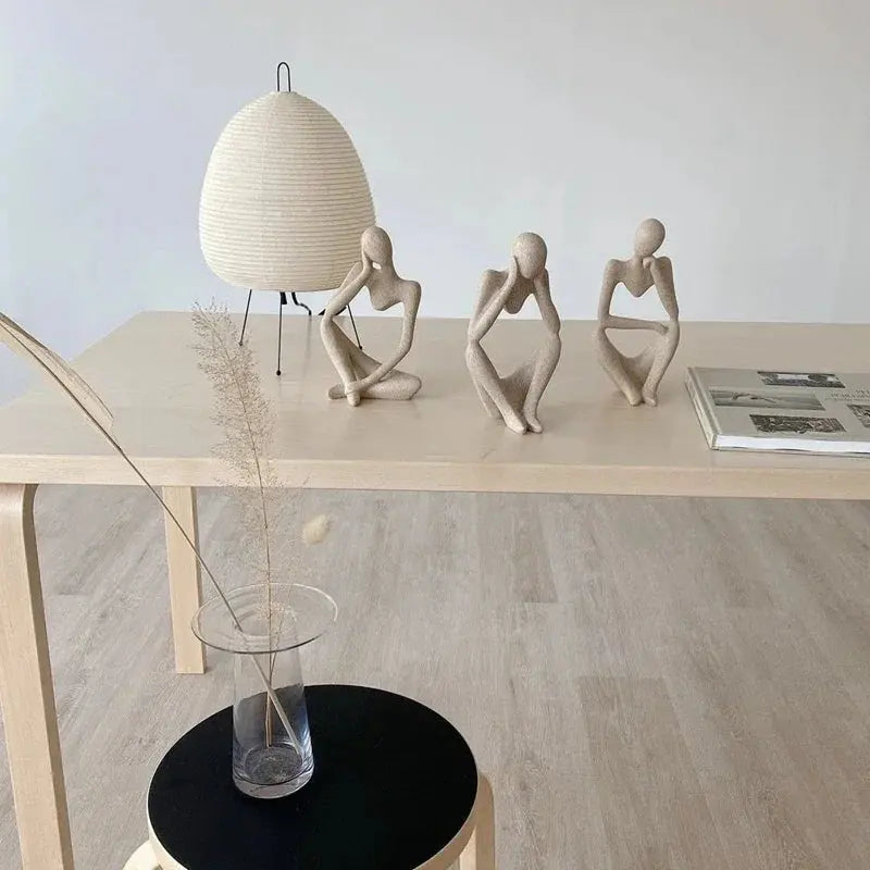 The Thinker Abstract Sculpture - AWOLUS