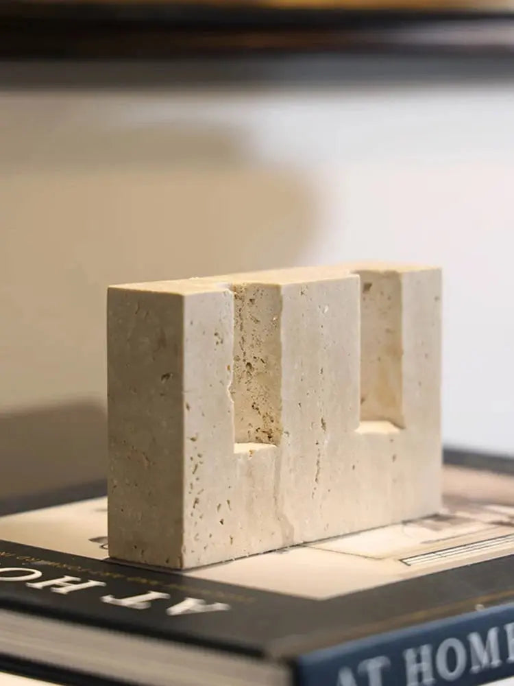 Marble Candlestick Holder - AWOLUS