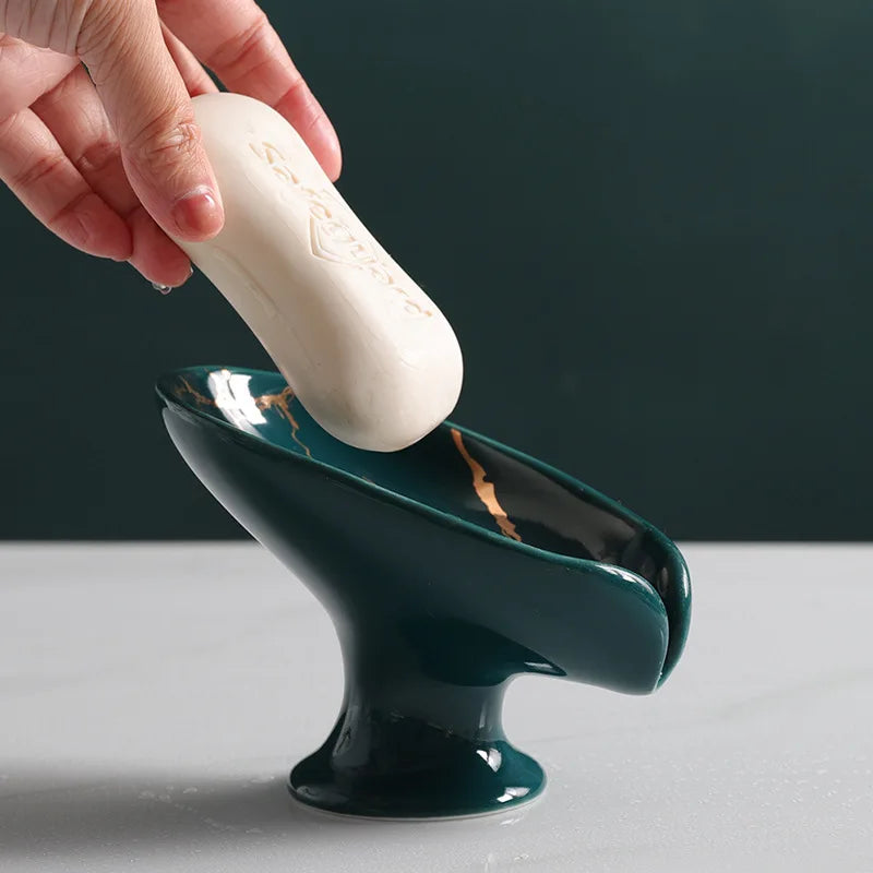 Ceramic Drain Soap Holder