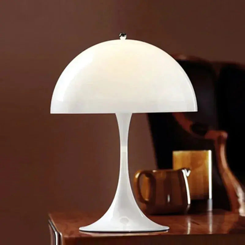 White Mushroom Floor Light - AWOLUS