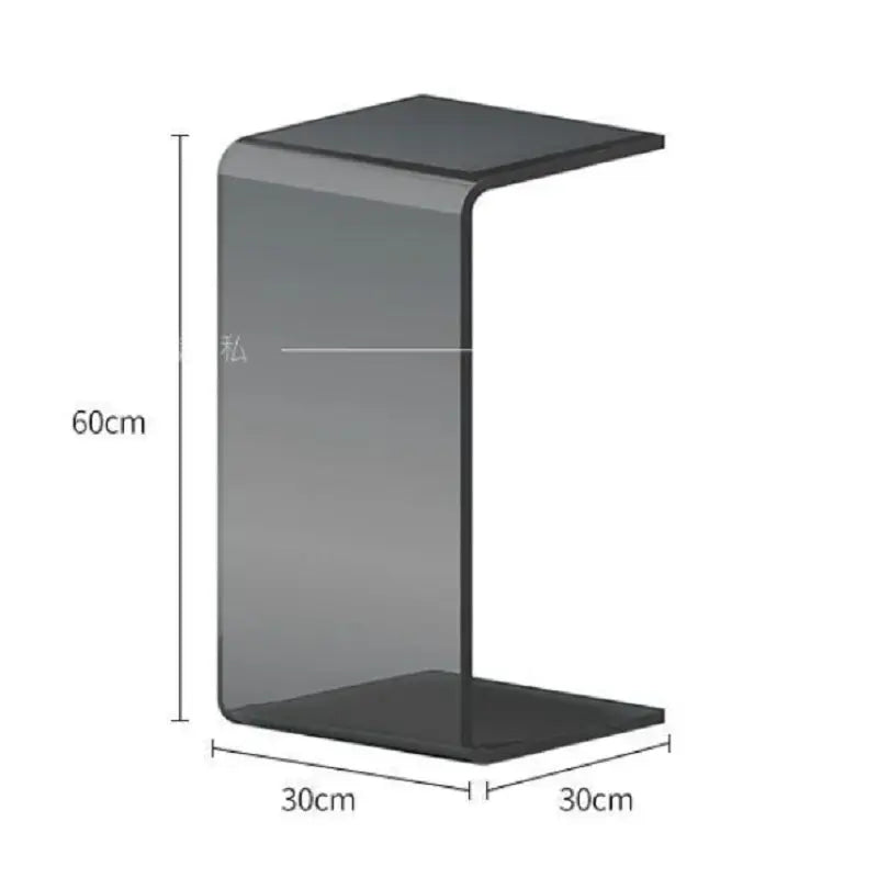 Acrylic Side Table - AWOLUS