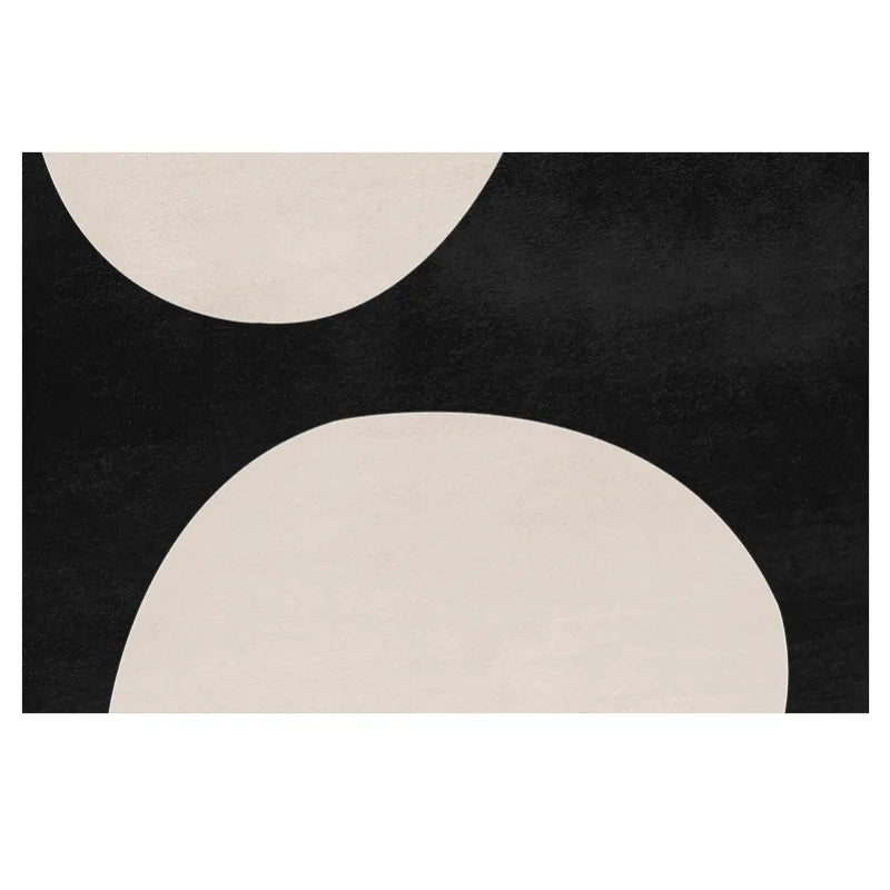 French Retro Living Room Decoration Plush Carpet Large Area Non-slip Mat Light Luxury Rugs for Bedroom Thicken Cream Lounge Rug AWOLUS